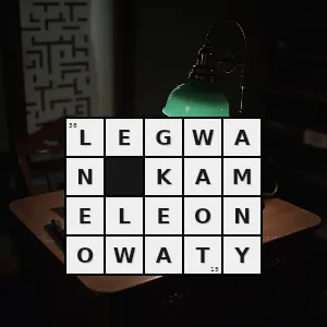 Rozwiązanie krzyżówki: chamaeleolis chamaeleonides gatunek gada z rodziny długonogwanowatych stanowiący osobliwą jaszczurkę o istotnych cechach legwana i niektórych cechach kameleona występuje na kubie - legwan kameleonowaty | hasła, synonimy i podpowiedzi Hasło krzyżówkowe chamaeleolis chamaeleonides gatunek gada z rodziny długonogwanowatych stanowiący osobliwą jaszczurkę o istotnych cechach legwana i niektórych cechach kameleona występuje na kubie - legwan kameleonowaty – rozwiązanie, synonimy, podpowiedzi i definicje krzyżówkowe